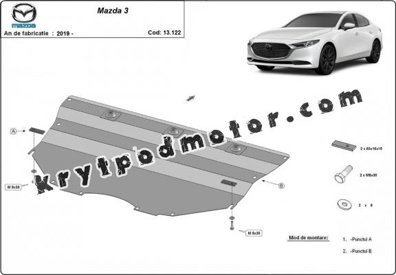 Kryt pod motor Mazda 3