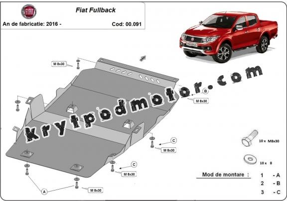 Kryt pod motor Fiat Fullback