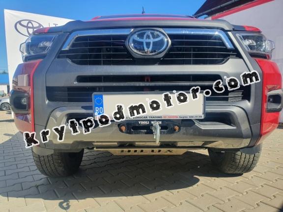 Kryt pod chladič hliník Toyota Hilux Revo