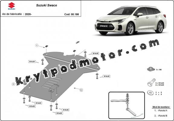 Kryt pod katalyzator/cat lock Suzuki Swace