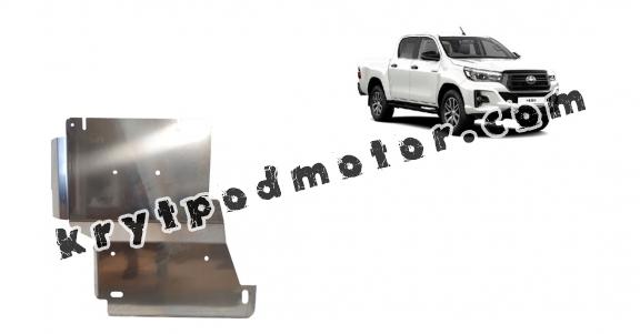 Kryt pod hliník  diferenciál Toyota Hilux Invincible - Aluminium