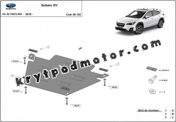 Kryt pod převodovka Subaru XV