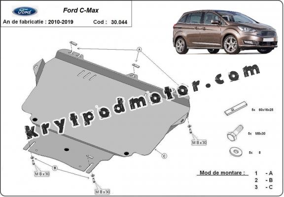 Kryt pod motor Ford C - Max