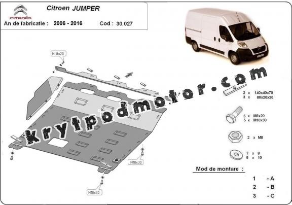 Kryt pod motor Citroen Jumper