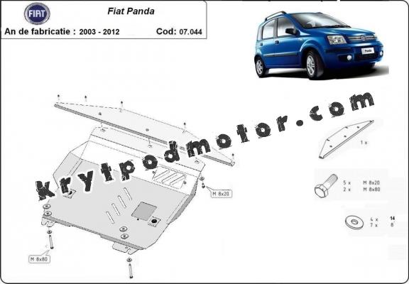 Kryt pod motor Fiat Panda