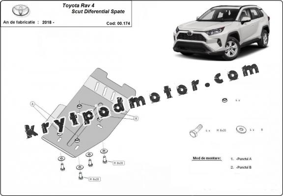 Kryt pod diferenciál Toyota RAV 4