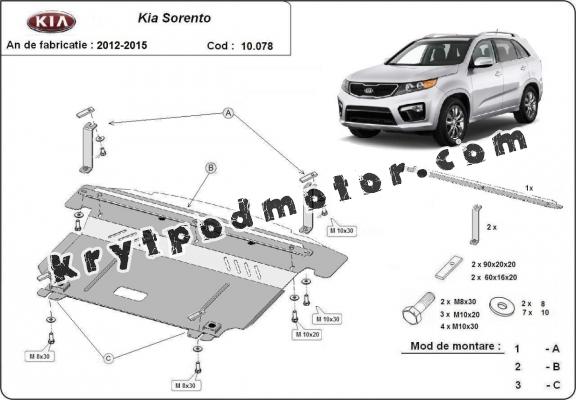Kryt pod motor Kia Sorento XM