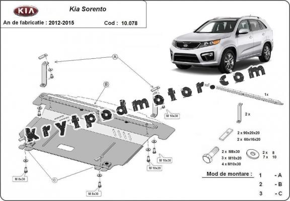 Kryt pod motor Kia Sorento