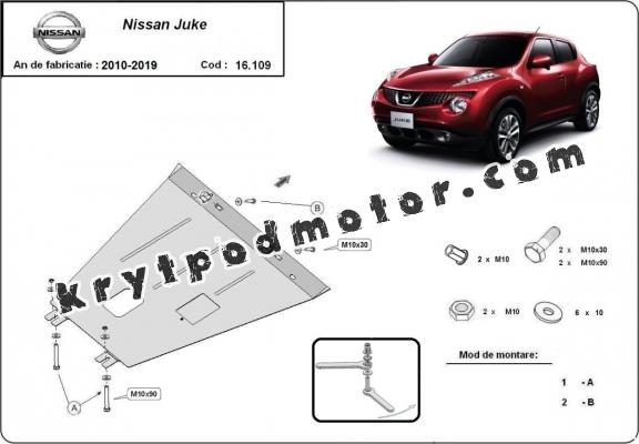 Kryt pod motor Nissan Juke