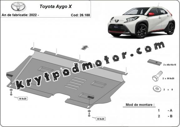 Kryt pod motor Toyota Aygo X