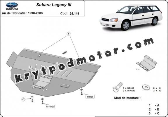 Kryt pod motor Subaru Legacy III