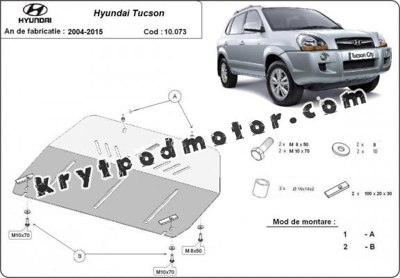 Kryt pod motor Hyundai Tucson