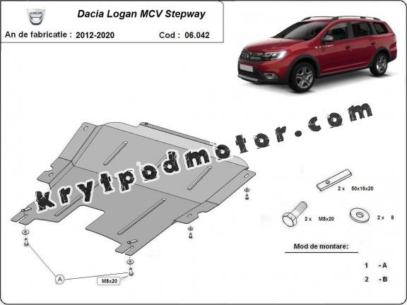 Kryt pod motor Dacia Logan MCV Stepway