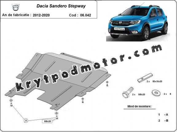 Kryt pod motor Dacia Sandero 2 Stepway