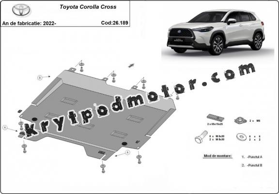 Kryt pod motor Toyota Corolla Cross
