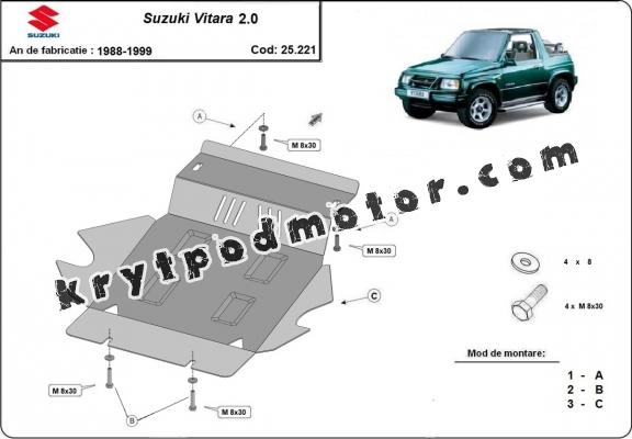 Kryt pod motor Suzuki Vitara 2.0