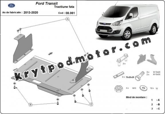 Kryt pod motor Ford Transit