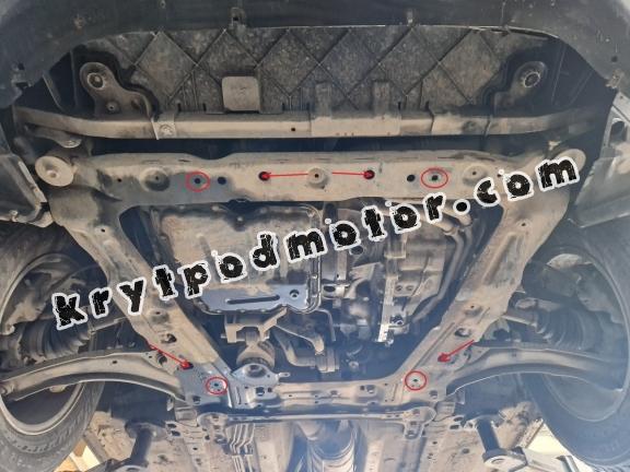 Kryt pod motor Nissan Qashqai J10