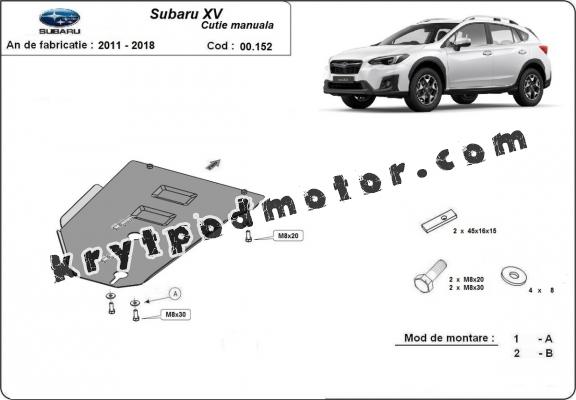Kryt pod manuální  převodovka Subaru XV
