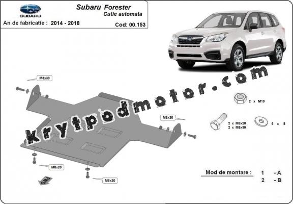 Kryt pod automatická převodovka Subaru Forester 4