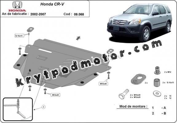 Kryt pod motor Honda CR-V Gen 2