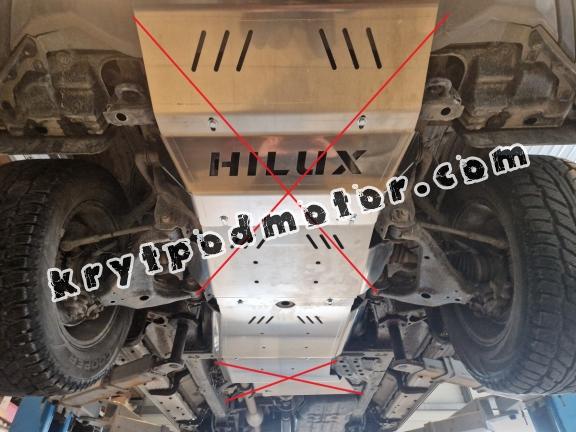 Hliník kryt pod převodovka Toyota Hilux Revo