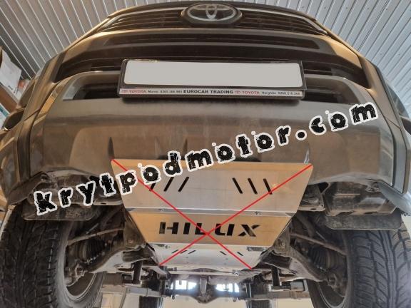 Kryt pod hliník  diferenciál Toyota Hilux Invincible - Aluminium