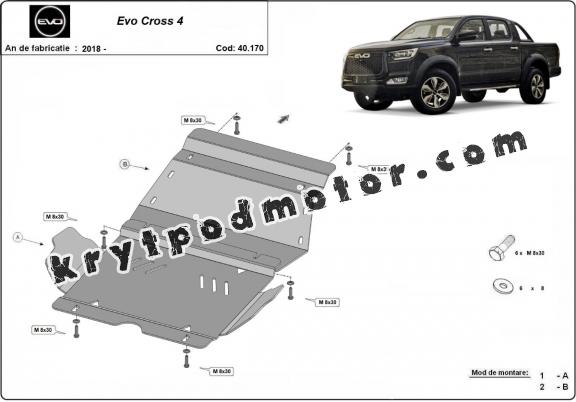 Kryt pod motor Evo Cross 4