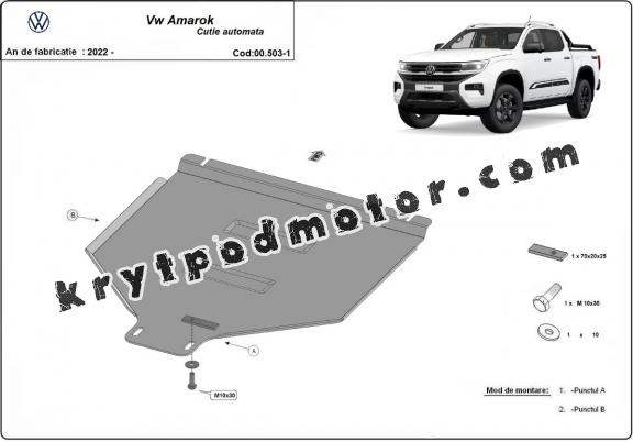Kryt pod automatická převodovka Volkswagen Amarok