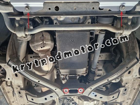Kryt pod automatická převodovka Volkswagen Amarok
