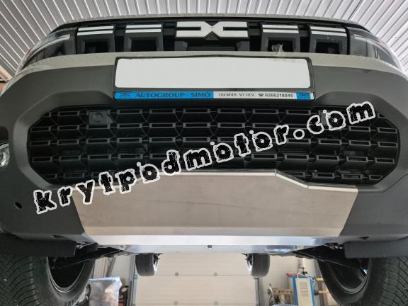 Kryt pod motor hliník Dacia Duster- 4x4