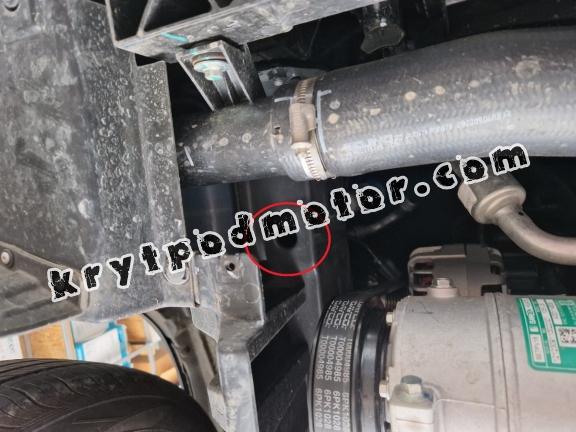 Kryt pod motor Baic Beijing X75