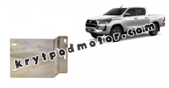 Kryt pod senzory DPF Toyota Hilux - Aluminium