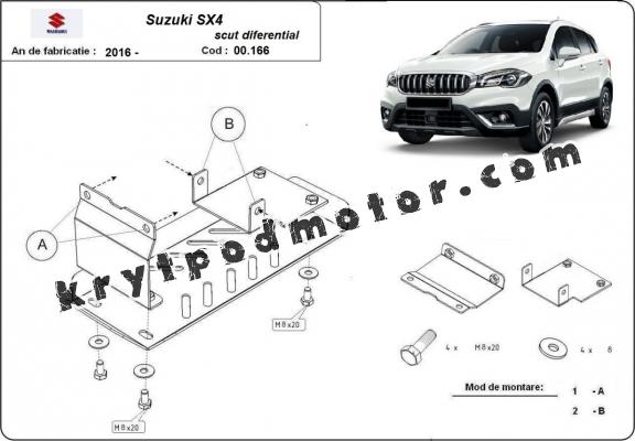 Hliník - Kryt pod diferenciál Suzuki SX4
