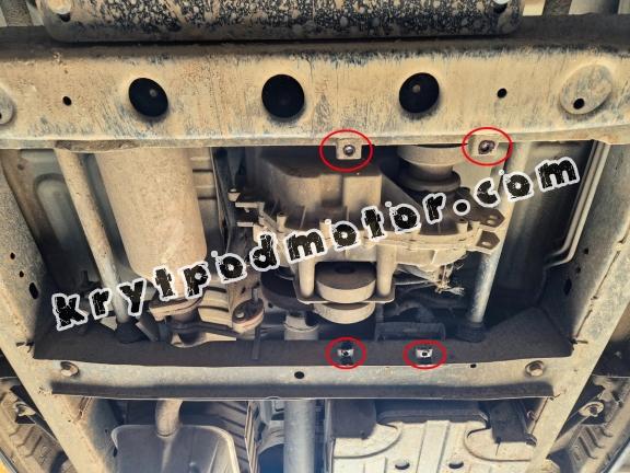 Kryt pod reductor Hyundai Terracan
