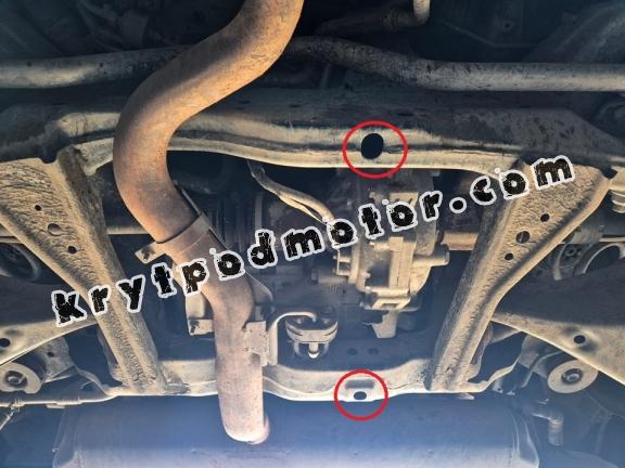 Kryt pod diferenciál Nissan Qashqai J12