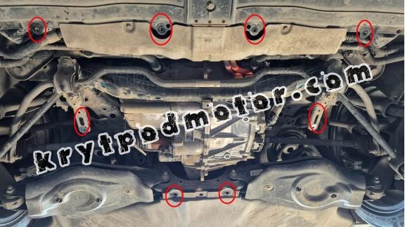 Přední zadní elektromotor Tesla Model Y AWD