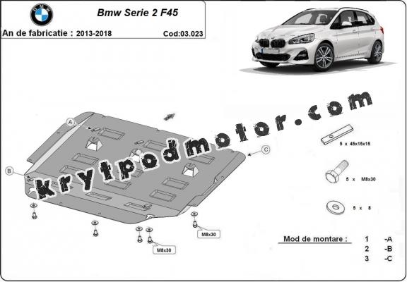 Kryt pod motor  BMW Seria 2 F45
