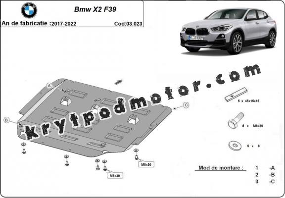 Kryt pod motor BMW X2 F39