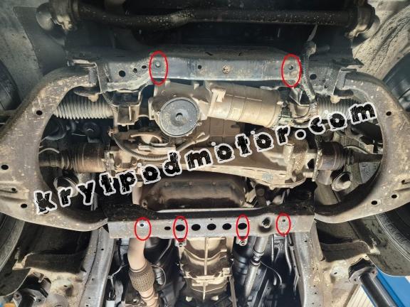 Kryt pod motor Isuzu D-Max
