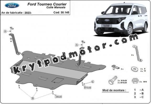 Kryt pod motor Ford Tourneo Courier