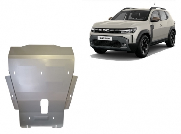 Hliníkový kryt pod motor Dacia Duster- 4x4