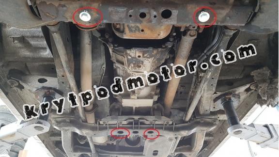Kryt pod převodovka a diferenciál Nissan Pathfinder