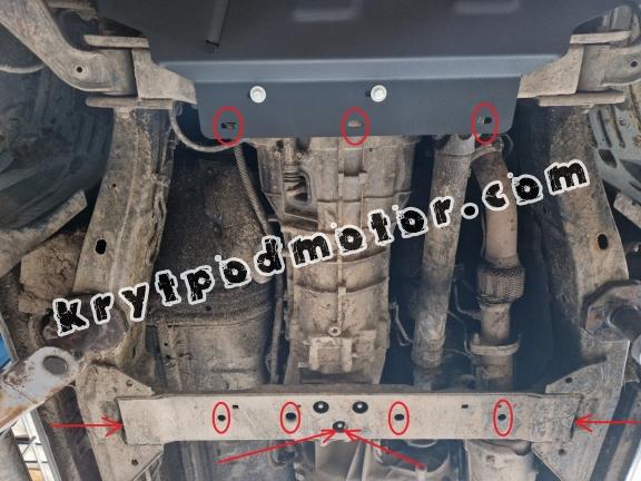 Kryt pod převodovka  Nissan Navara D40