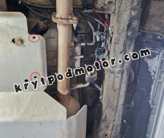 Kryt pod senzory DPF Toyota Hilux