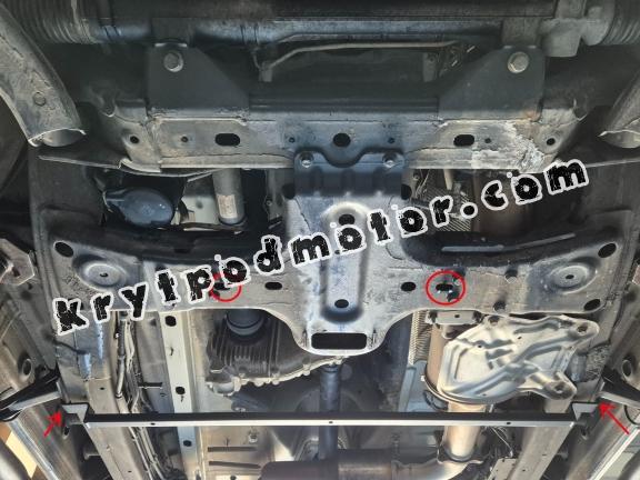 Kryt pod převodovka a diferenciál Volkswagen Amarok -  V6 automat