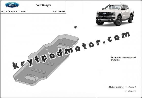 Kryt pod nádrž Ford Ranger (MB3G9A147CF; 2643728)