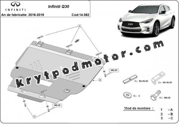 Kryt pod motor Infiniti Q30