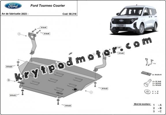 Kryt pod motor Ford Tourneo Courier