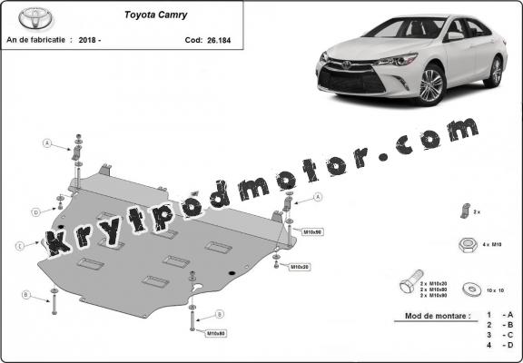 Kryt pod motor hliník Toyota Camry